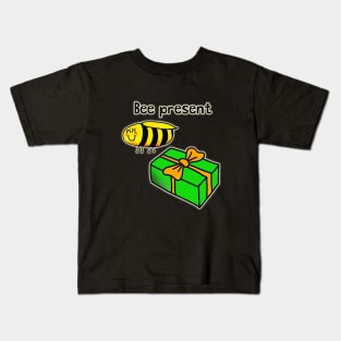 Just Bean Happy - Bee Present Kids T-Shirt